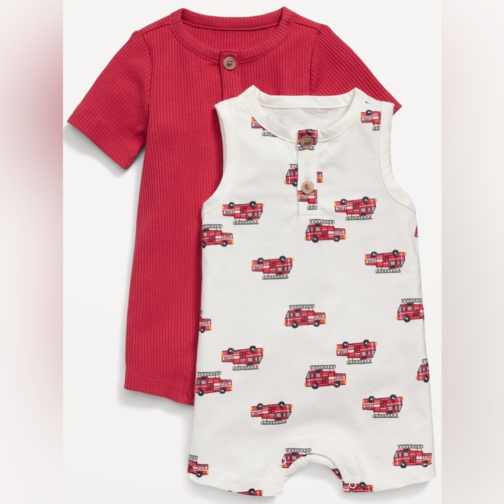 Old Navy, Sz 6-12 months, Bundle of 2 Rompers - NWOT